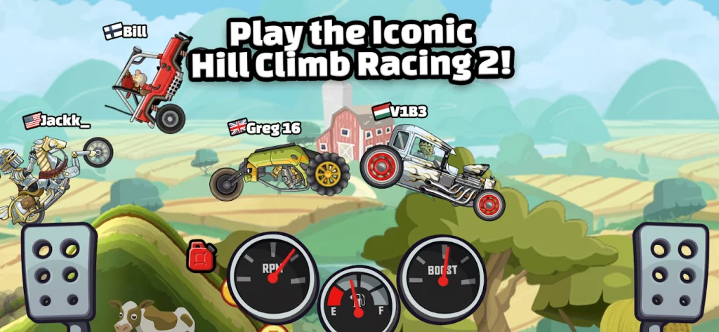 Hill Climb Racing 2 MOD APK Game