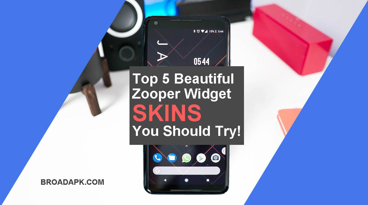 Top 5 Beautiful Zooper Widget Skins You Should Try!